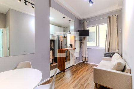 Sala de apartamento para alugar com 1 quarto, 30m² em Santa Cecilia, São Paulo