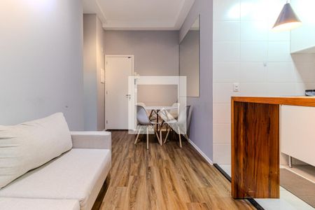 Sala de apartamento à venda com 1 quarto, 30m² em Santa Cecilia, São Paulo