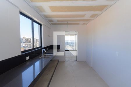 Cozinha de apartamento à venda com 3 quartos, 155m² em Barreiro, Belo Horizonte