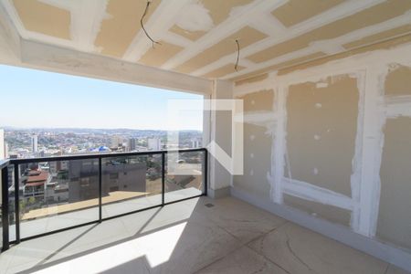 Varanda da Sala de apartamento à venda com 3 quartos, 155m² em Barreiro, Belo Horizonte