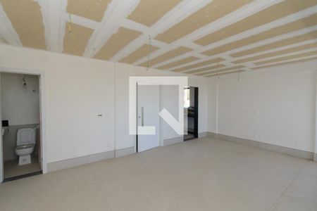 Sala de apartamento à venda com 3 quartos, 155m² em Barreiro, Belo Horizonte