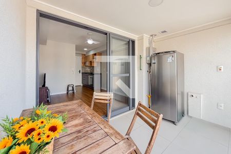 Varanda de kitnet/studio à venda com 1 quarto, 27m² em Vila Mariana, São Paulo