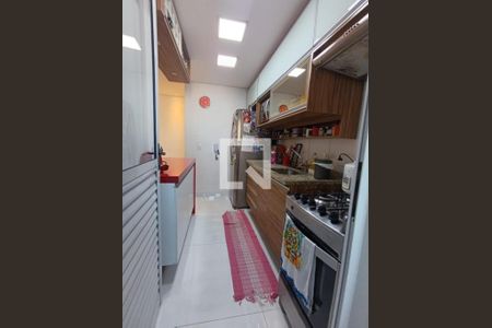 Cozinha de apartamento à venda com 2 quartos, 50m² em Vila Metalúrgica, Santo André