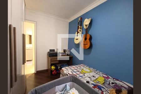 Quarto de apartamento à venda com 2 quartos, 50m² em Vila Metalúrgica, Santo André