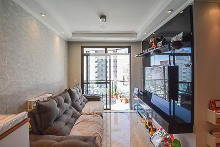 Sala de apartamento à venda com 3 quartos, 90m² em Baeta Neves, São Bernardo do Campo