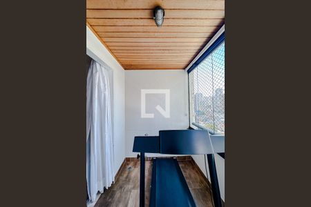 Varanda da Sala de apartamento à venda com 4 quartos, 82m² em Vila Regente Feijó, São Paulo