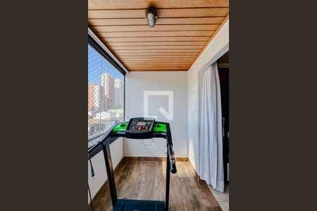 Varanda da Sala de apartamento à venda com 4 quartos, 82m² em Vila Regente Feijó, São Paulo