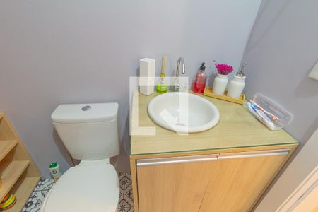 Lavabo de casa de condomínio à venda com 3 quartos, 89m² em Harmonia, Canoas