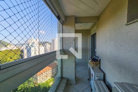 varanda de apartamento para alugar com 4 quartos, 150m² em Jardim Asturias, Guarujá