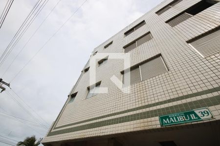 Fachada de apartamento para alugar com 1 quarto, 60m² em Vila Caiçara, Praia Grande