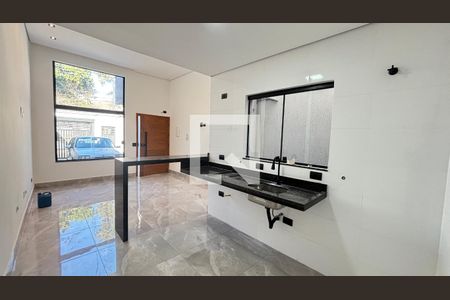 Sala/Cozinha de casa à venda com 3 quartos, 170m² em Utinga, Santo André