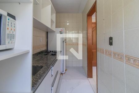Cozinha de apartamento à venda com 1 quarto, 48m² em Vila Nova, Porto Alegre