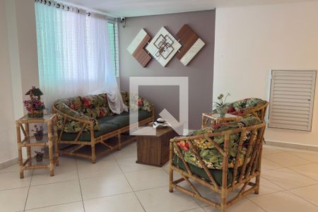 Área comum de apartamento para alugar com 1 quarto, 45m² em Cidade Ocian, Praia Grande