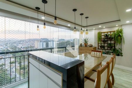 Varanda da Sala de apartamento à venda com 3 quartos, 122m² em Picanço, Guarulhos