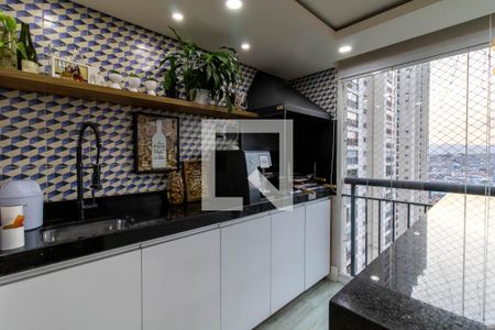 Varanda da Sala de apartamento à venda com 3 quartos, 122m² em Picanço, Guarulhos