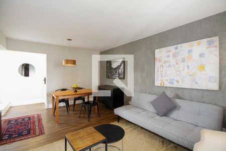Sala de Estar e Jantar de apartamento para alugar com 2 quartos, 84m² em Jardim Paulista, São Paulo