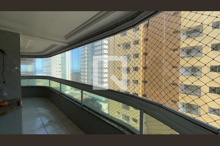 Varanda gourmet de apartamento para alugar com 3 quartos, 70m² em Vila Tupi, Praia Grande