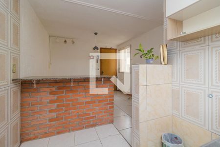 Sala/Cozinha de apartamento à venda com 2 quartos, 38m² em Cavalhada, Porto Alegre