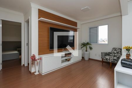 Sala de apartamento para alugar com 2 quartos, 60m² em Jardim Bom Tempo, Taboão da Serra