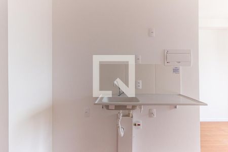 Cozinha de kitnet/studio para alugar com 1 quarto, 22m² em Campos Elíseos, São Paulo