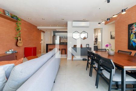 Sala de apartamento à venda com 2 quartos, 142m² em Jardim Caravelas, São Paulo