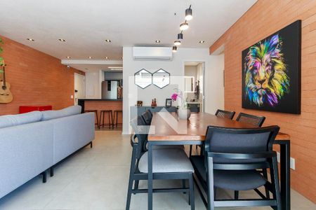 Sala de apartamento à venda com 2 quartos, 142m² em Jardim Caravelas, São Paulo