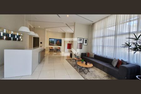 Área comum - Salão de festas de apartamento para alugar com 1 quarto, 35m² em Real Parque, São Paulo