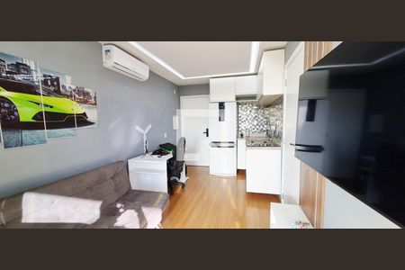 Sala de apartamento para alugar com 1 quarto, 35m² em Real Parque, São Paulo
