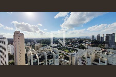 Vista da Varanda de apartamento para alugar com 1 quarto, 35m² em Real Parque, São Paulo