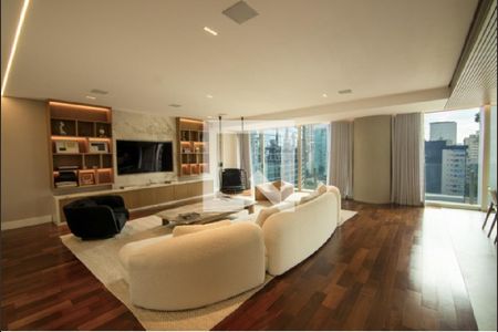 Sala de apartamento à venda com 4 quartos, 335m² em Itaim Bibi, São Paulo