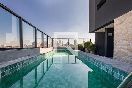 Área comum - Piscina de kitnet/studio à venda com 1 quarto, 25m² em Pinheiros, São Paulo