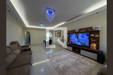 Sala de casa à venda com 3 quartos, 350m² em Vila Camilópolis, Santo André