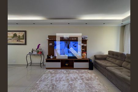 Sala de casa à venda com 3 quartos, 350m² em Vila Camilópolis, Santo André
