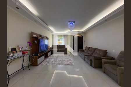 Sala de casa à venda com 3 quartos, 350m² em Vila Camilópolis, Santo André