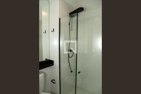 Banheiro da Suíte de apartamento para alugar com 1 quarto, 25m² em Campo Belo, São Paulo