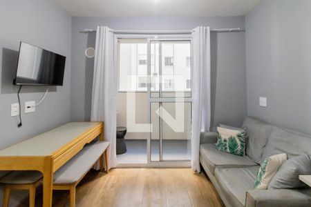 Sala de apartamento para alugar com 1 quarto, 33m² em Vila Flora, Guarulhos