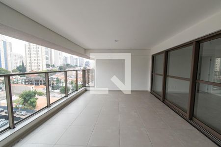 Varanda da Sala de apartamento à venda com 3 quartos, 142m² em Vila Mariana, São Paulo