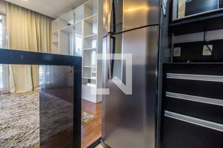 Cozinha de kitnet/studio à venda com 1 quarto, 45m² em Tamboré, Santana de Parnaíba