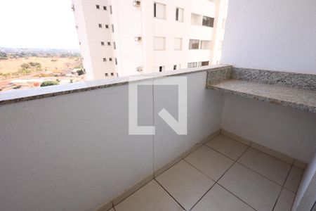 Sacada de apartamento à venda com 2 quartos, 63m² em Residencial Eldorado, Goiânia