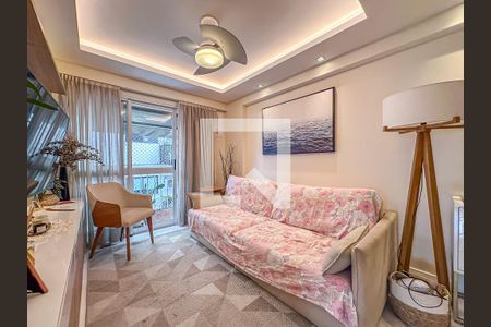 Sala de apartamento à venda com 2 quartos, 80m² em Botafogo, Rio de Janeiro