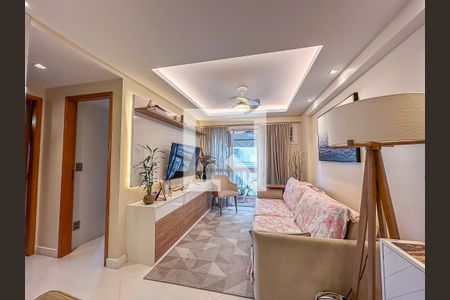 Sala de apartamento à venda com 2 quartos, 80m² em Botafogo, Rio de Janeiro