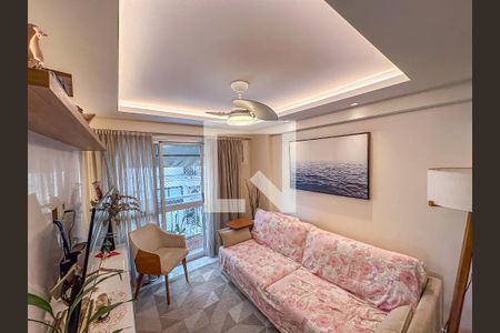 Sala de apartamento à venda com 2 quartos, 80m² em Botafogo, Rio de Janeiro