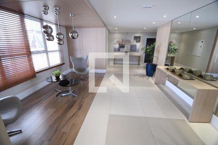 Hall social de kitnet/studio para alugar com 1 quarto, 49m² em Centro, Campinas