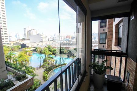 Varanda de apartamento à venda com 2 quartos, 49m² em Brás, São Paulo