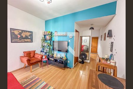 Sala de apartamento à venda com 1 quarto, 39m² em Catete, Rio de Janeiro