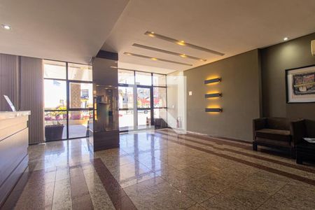 Hall de entrada de kitnet/studio para alugar com 1 quarto, 27m² em Centro, Pinhais