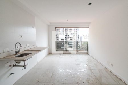 Sala/cozinha de apartamento à venda com 2 quartos, 51m² em Vila Mariana, São Paulo