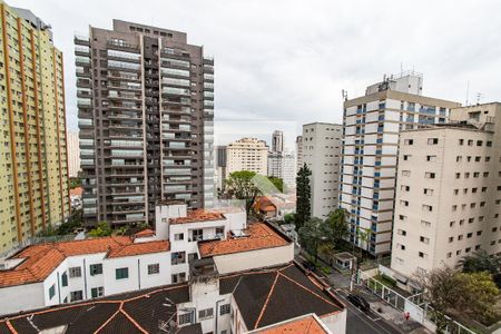 Vista da Sala/cozinha de apartamento à venda com 2 quartos, 51m² em Vila Mariana, São Paulo