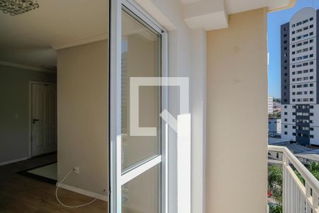 Varanda da Sala de apartamento à venda com 2 quartos, 59m² em Vila Normandia, São Bernardo do Campo
