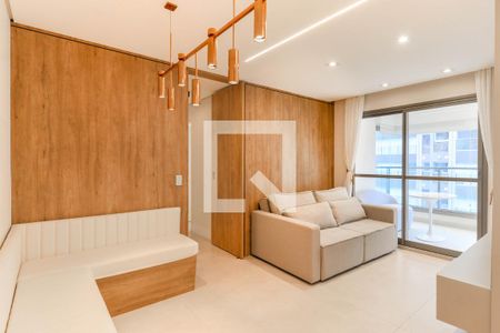 Sala de apartamento à venda com 2 quartos, 65m² em Jardim das Acacias, São Paulo